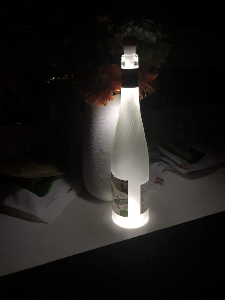 4 Pack USB Rechargeable Bottle Lights Cork Shape Craft Lights for Night Light