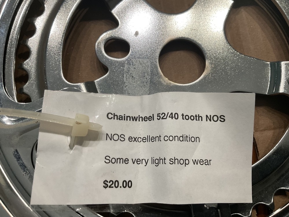 Chainwheel 52/40 tooth