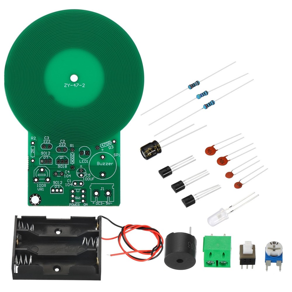 Soldering Practice Board, 4 Set Electronics Kit Prototype PCB Board DIY Weldi...