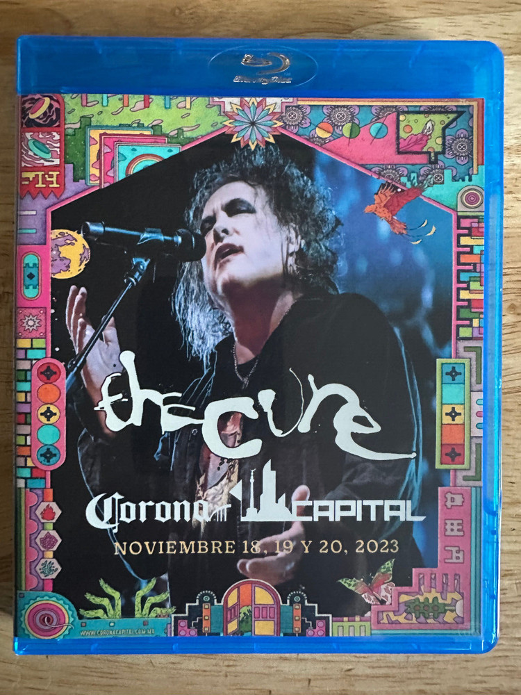 The Cure - Live at Corona Capital Mexico 2023 Blu-ray Robert Smith