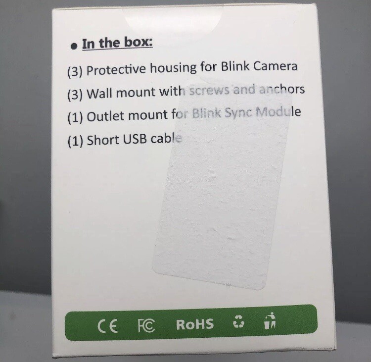 Wall Mounts & Covers FOR Blink Outdoor Camera Surveillance 2-Boxes *READ NOTES
