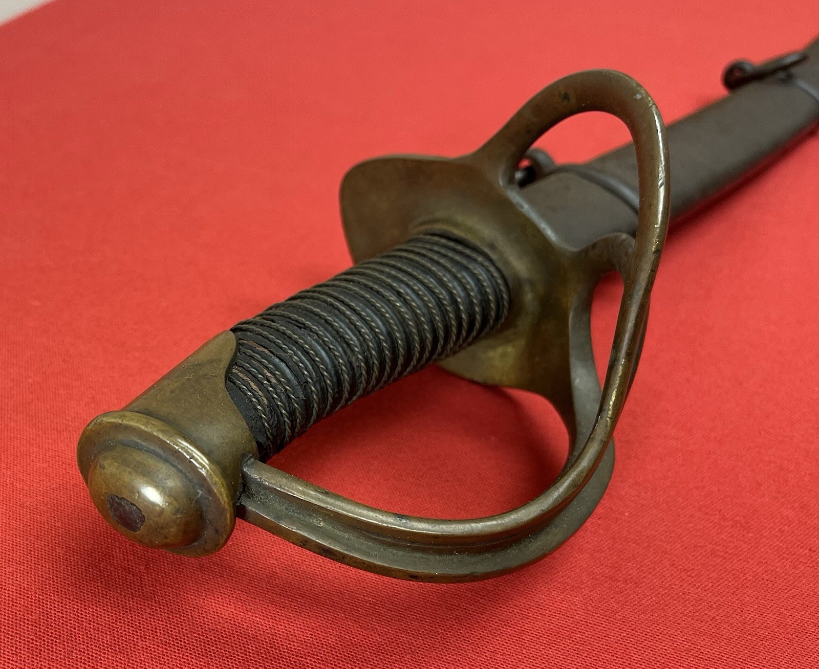 M1860 U.S. Civil War Cavalry Saber Sword Used Free Shipping