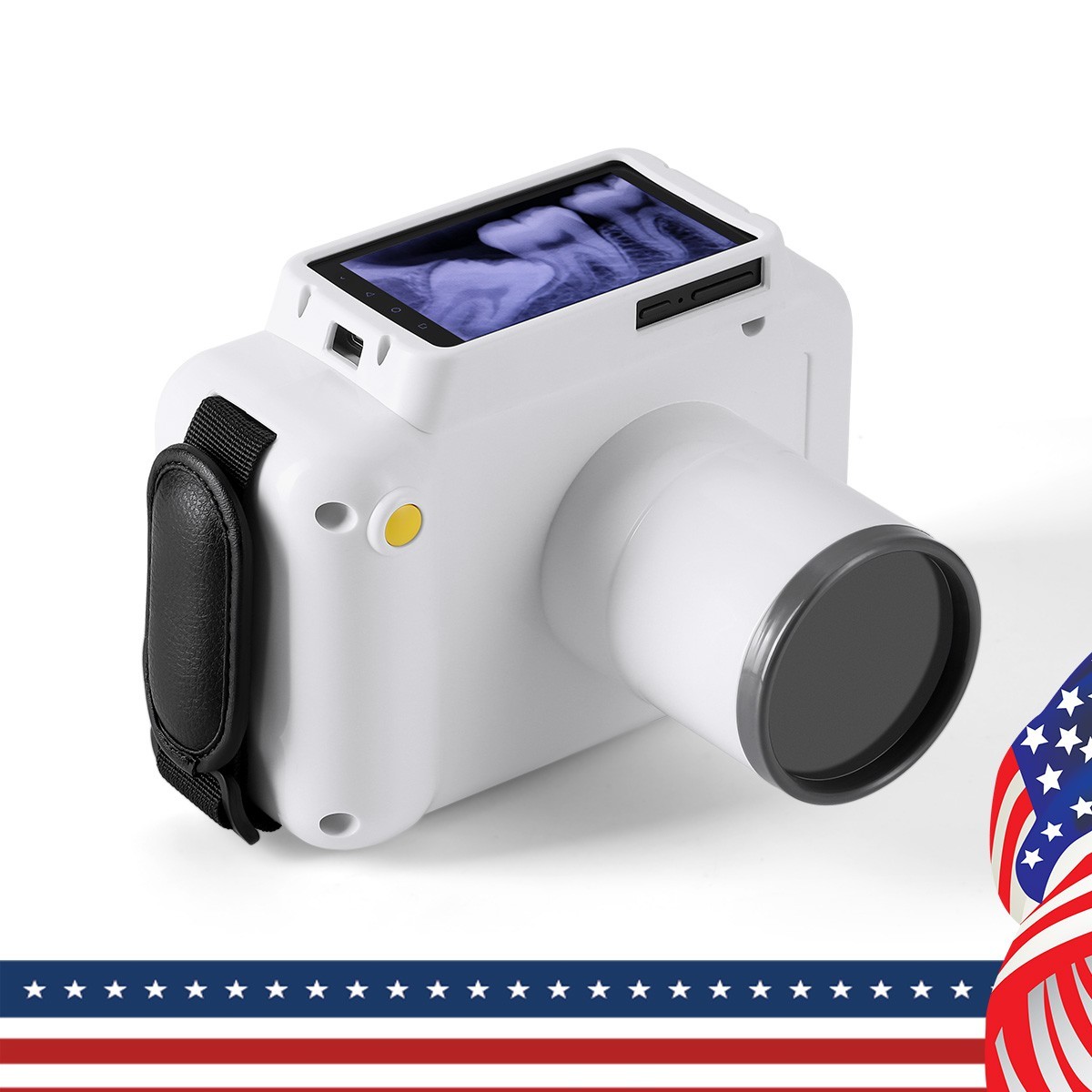 Digital Ray 2 in 1 Dental Portable X Ray Machine no Shield with screen+Sensor 2