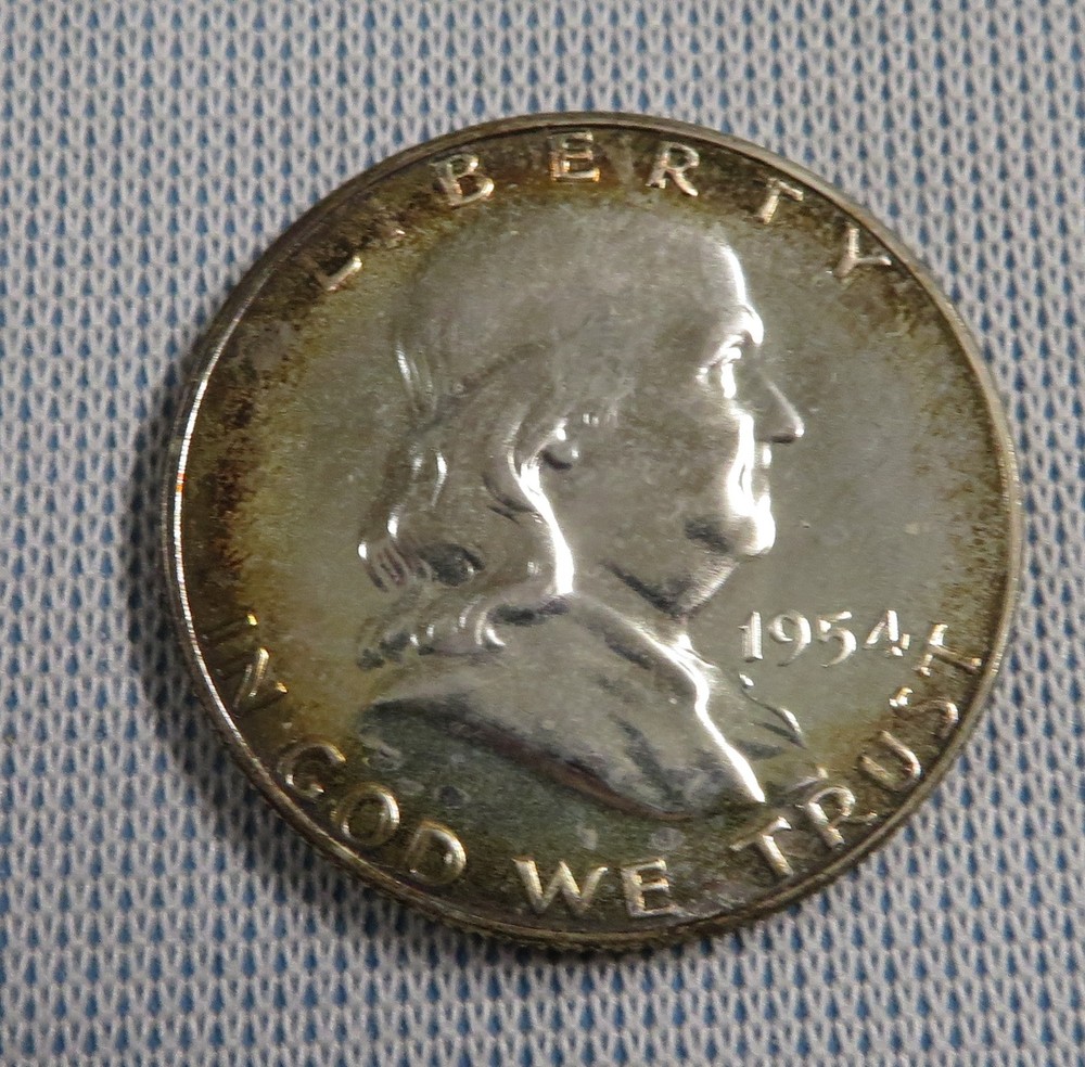 1954 Franklin Half Dollar - GEM Proof