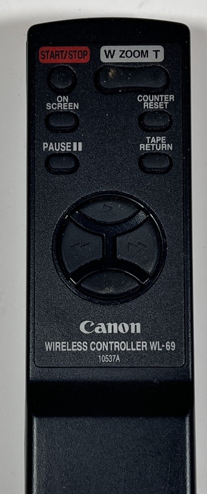 Canon WL-69 Wireless Remote Controller for Camcorders 10537A