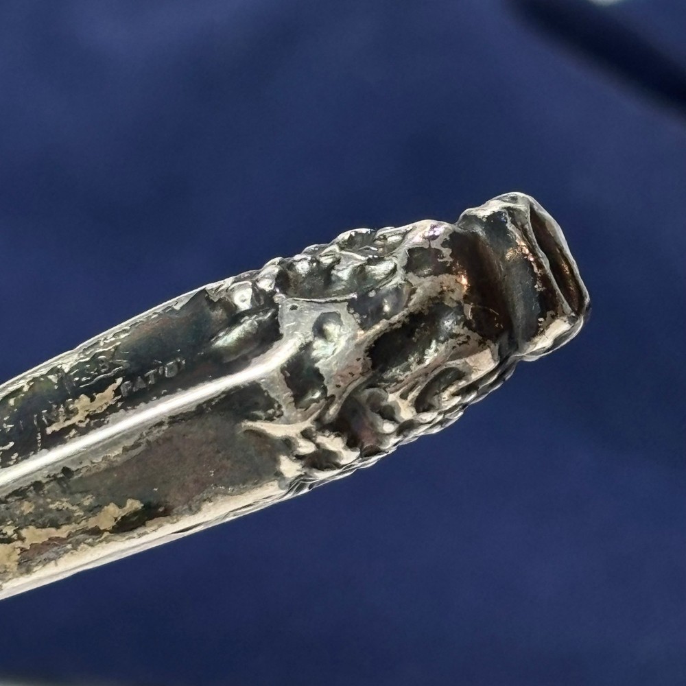 Antique Foster & Bailey Button Hook Sterling Silver Handle Lace Puller