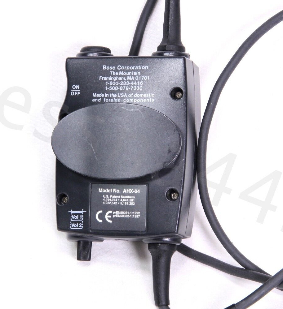 BOSE AHX-04 Headset Microphone Control Module SHIP POWER Untested For Parts