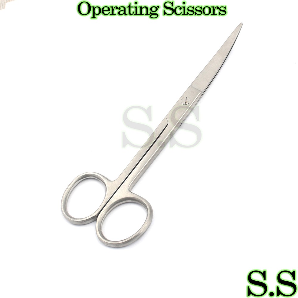 Operating Dissecting Scissors 6.5" Curved Sharp Sharp