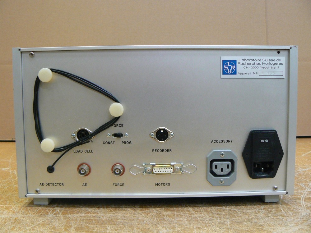 LSRH Automatic Scratch Tester Model A135 in good condition
