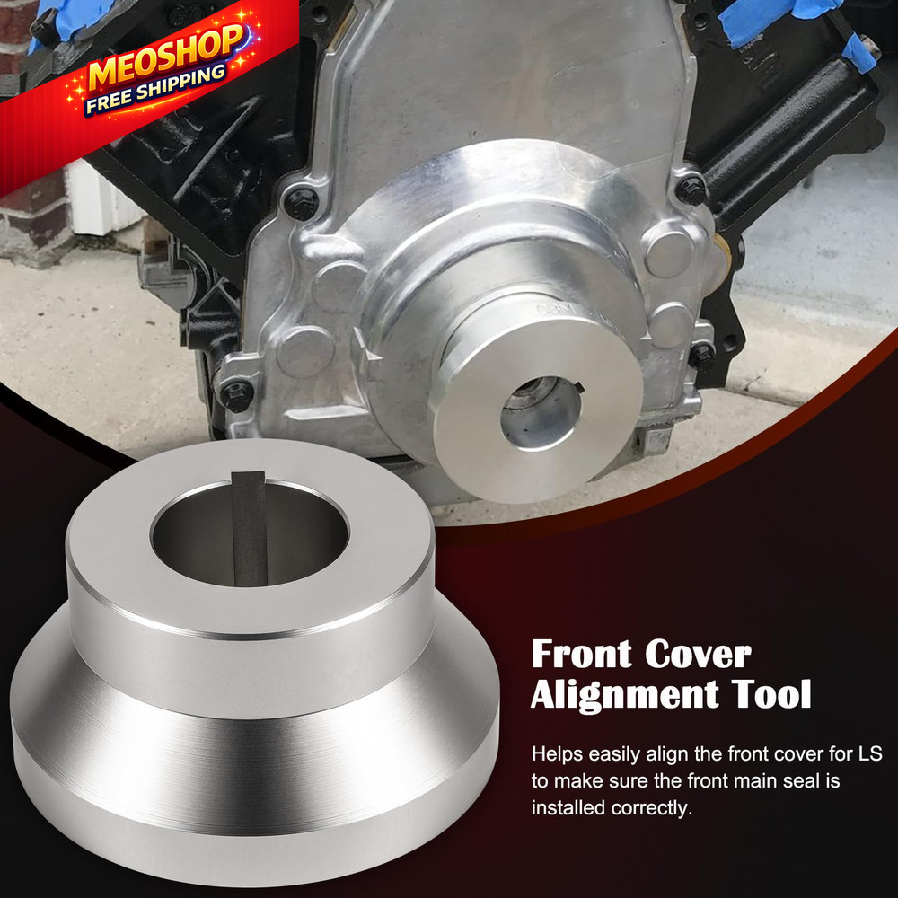 Front and Rear Cover Billet Alignment Tool & Oil Pan