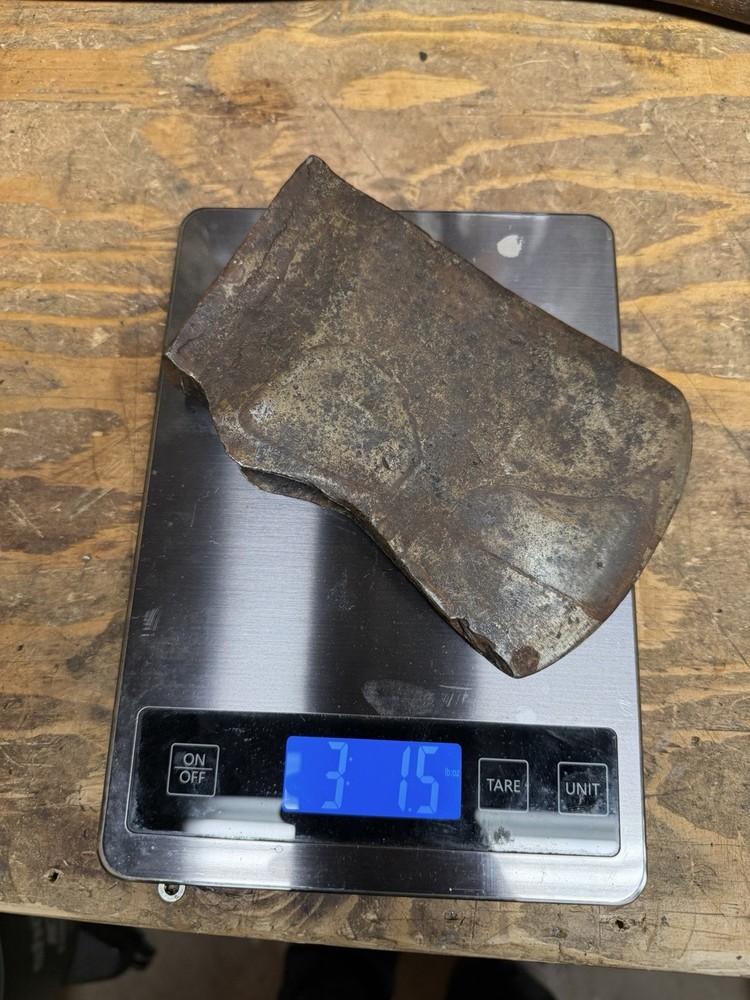 Vintage Axe Unique Pattern Very Old Hand Forged