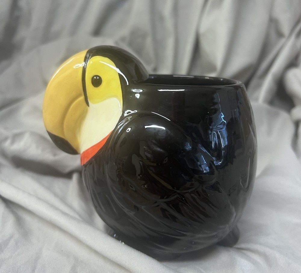 Ceramic Toucan Planter