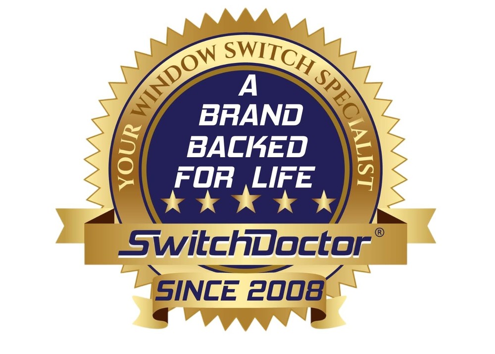 SWITCHDOCTOR Window Master Switch for 2007-2014 Dodge Avenger; Black