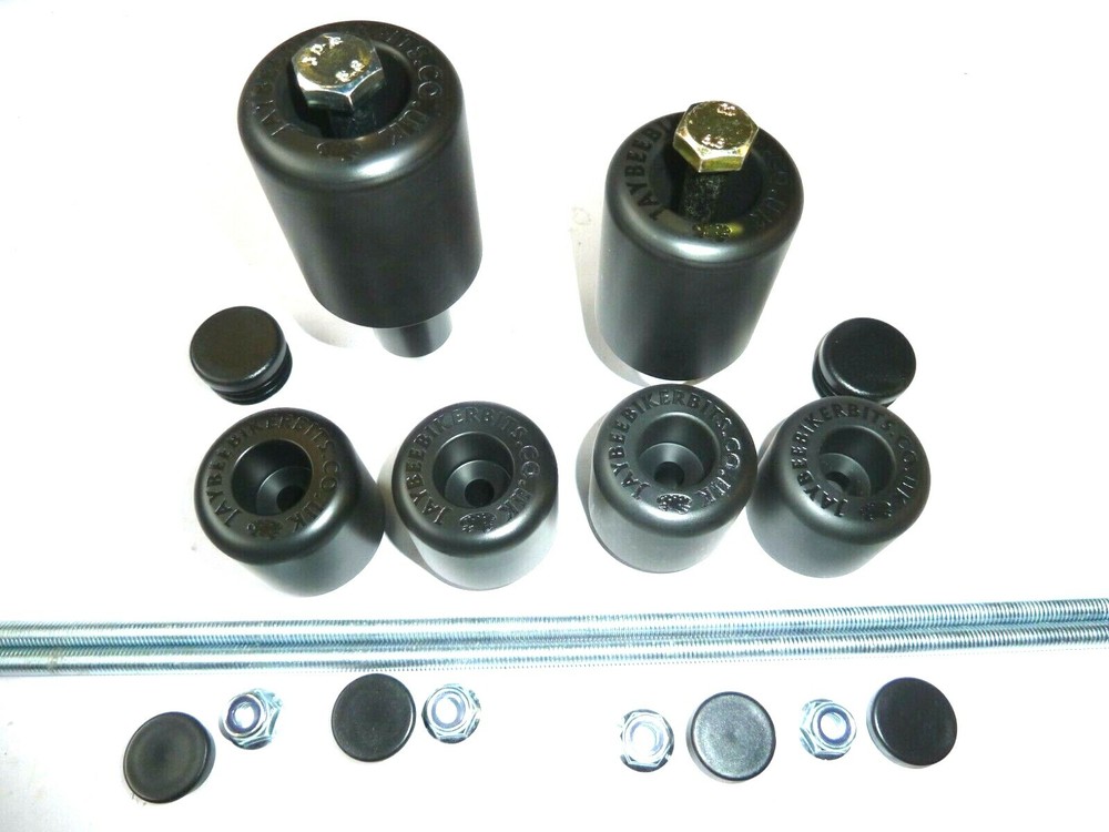 TRIUMPH DAYTONA 600 CRASH PROTECTION KIT PUCKS KNOBS ENGINE WHEEL SLIDERS SAVERS