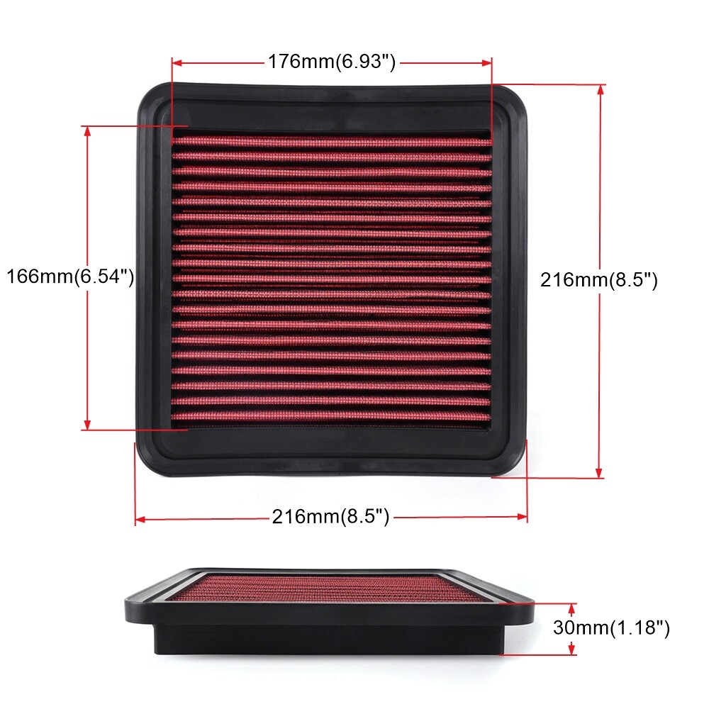 33-2304 Performance Air Filter for Subaru Outback WRX STi Legacy Impreza
