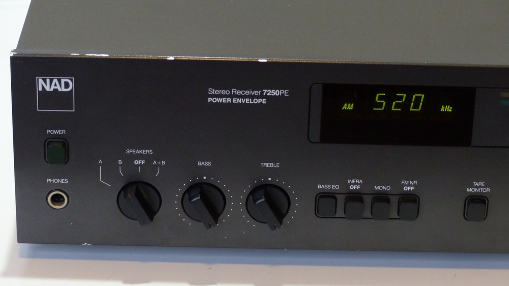NAD 7250PE Power Envelope RECEIVER - Tested - Working