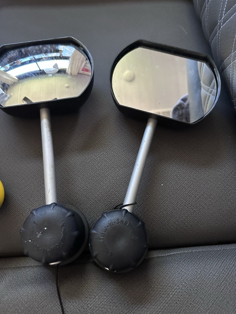 Towing Mirror Extenders + Backup Guide Balls – Set