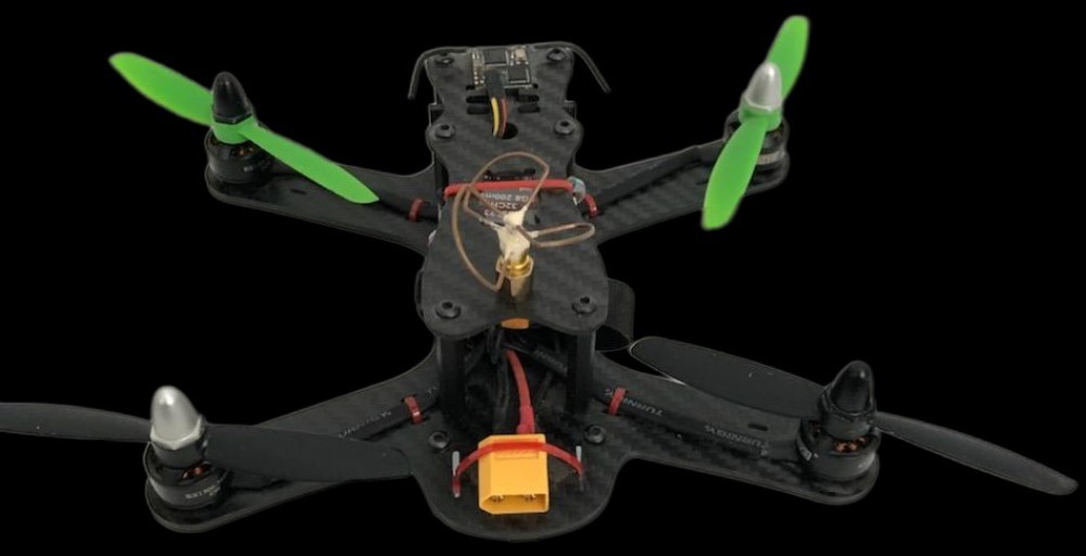 Custom Carbon Fiber FPV Drone w/Battery