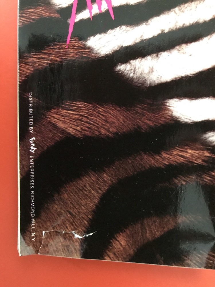 KISS 1984 ANIMALIZE Eric Carr Paul Stanley FUNKY Bumper Sticker