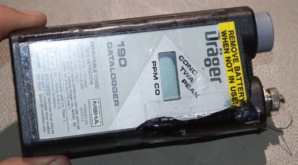 DRAGER 190 TOXIC GAS DETECTOR