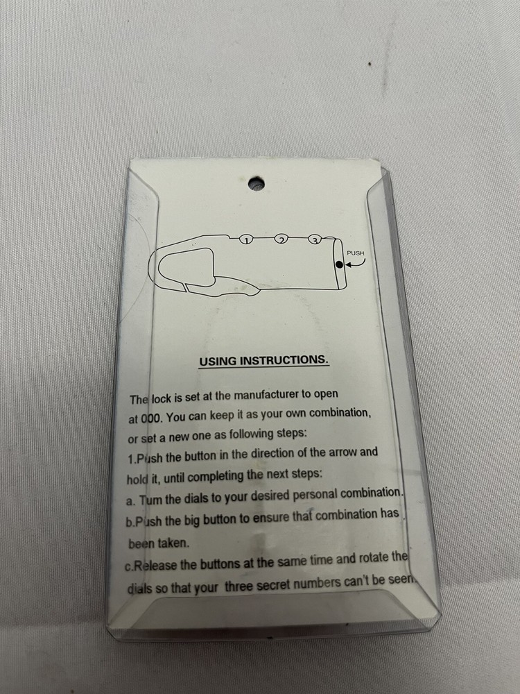 Jeep New Mexico Suitcase Lock