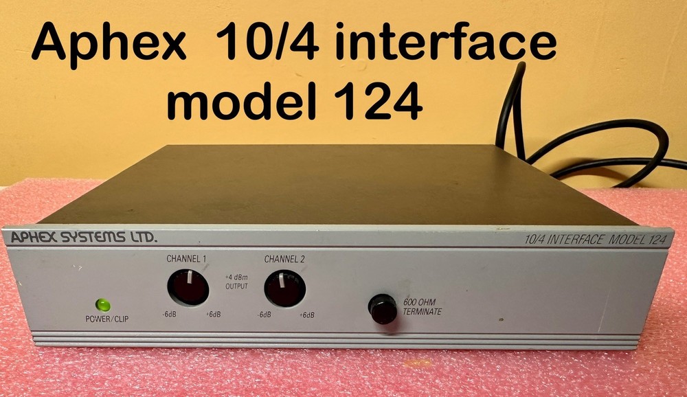 Aphex Model 124  10/4 Audio Level Interface