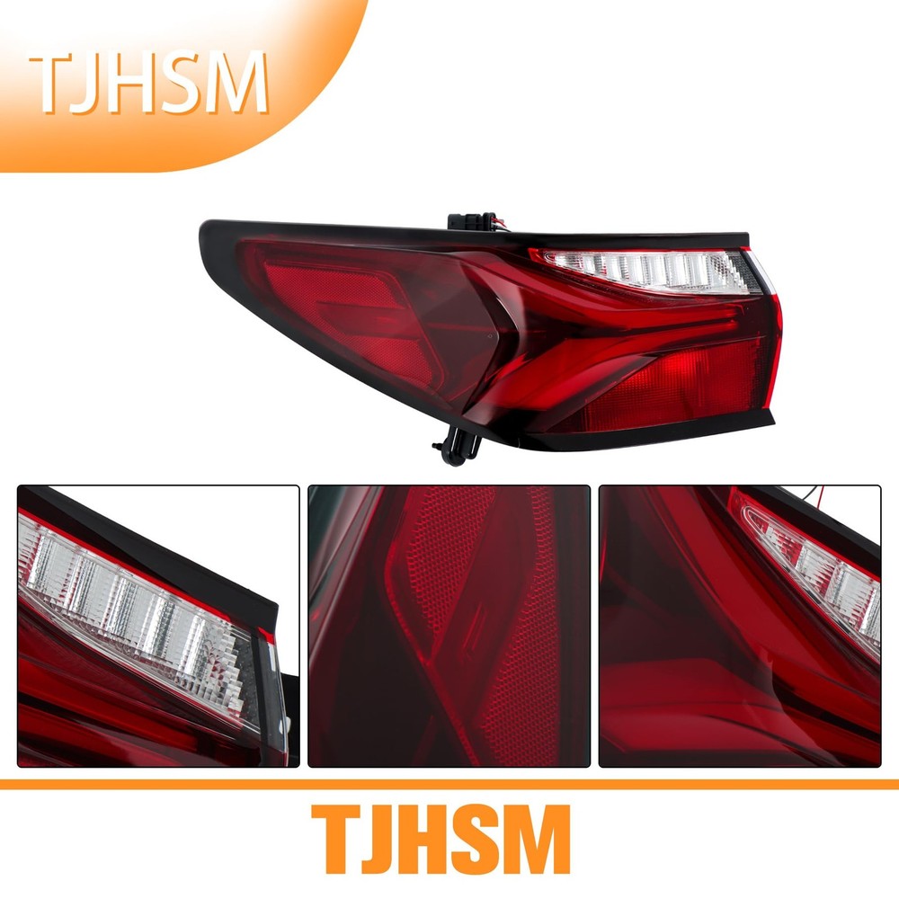 Left Outer Tail Light Assembly 2019-2022 Replacement Rear Brake Lamp