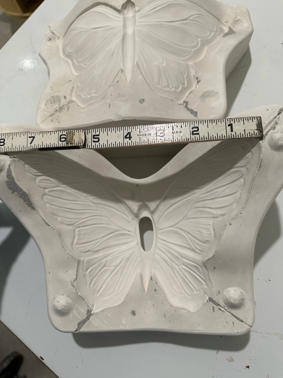 Vintage Gare Inc 1997 Medium Garden Butterfly 3278 Ceramic Slip Mold