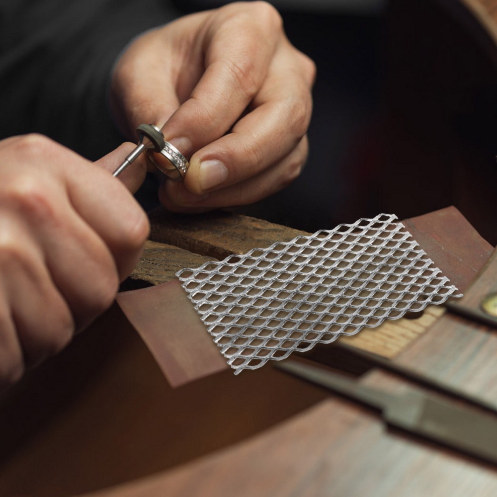 Electroplated Titanium Mesh Electrode Anode Electroplating Jewelry Tool
