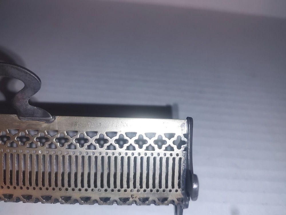 Vintage Van Bergh SP Co Sugar Cube Caddy Rack