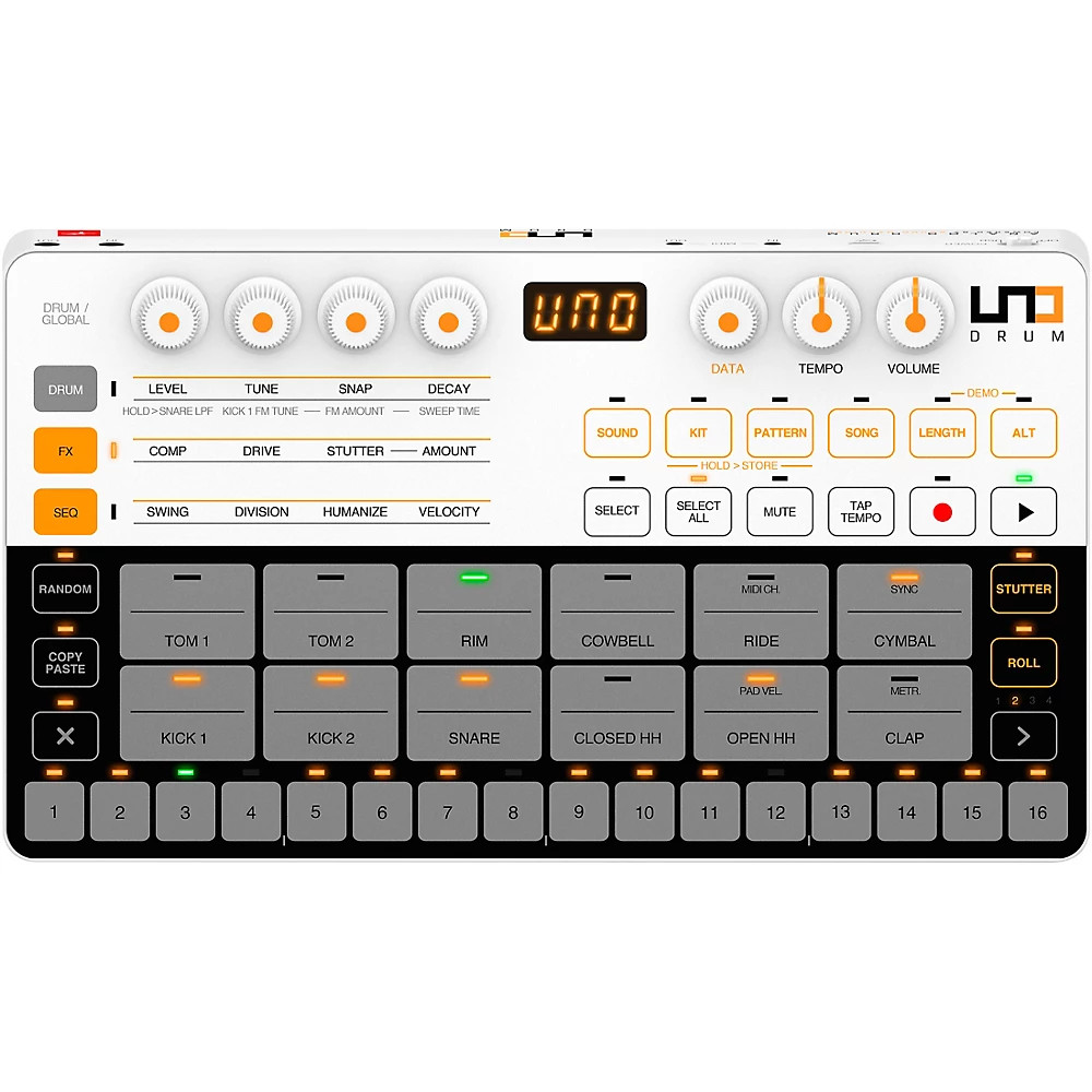 IK Multimedia UNO Drum (Analog Drum Machine) LN