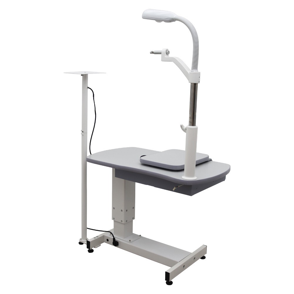 CP-180B Automatic Optometer Stand Eyeglass Tool Cart w/ Light Adjustable Height