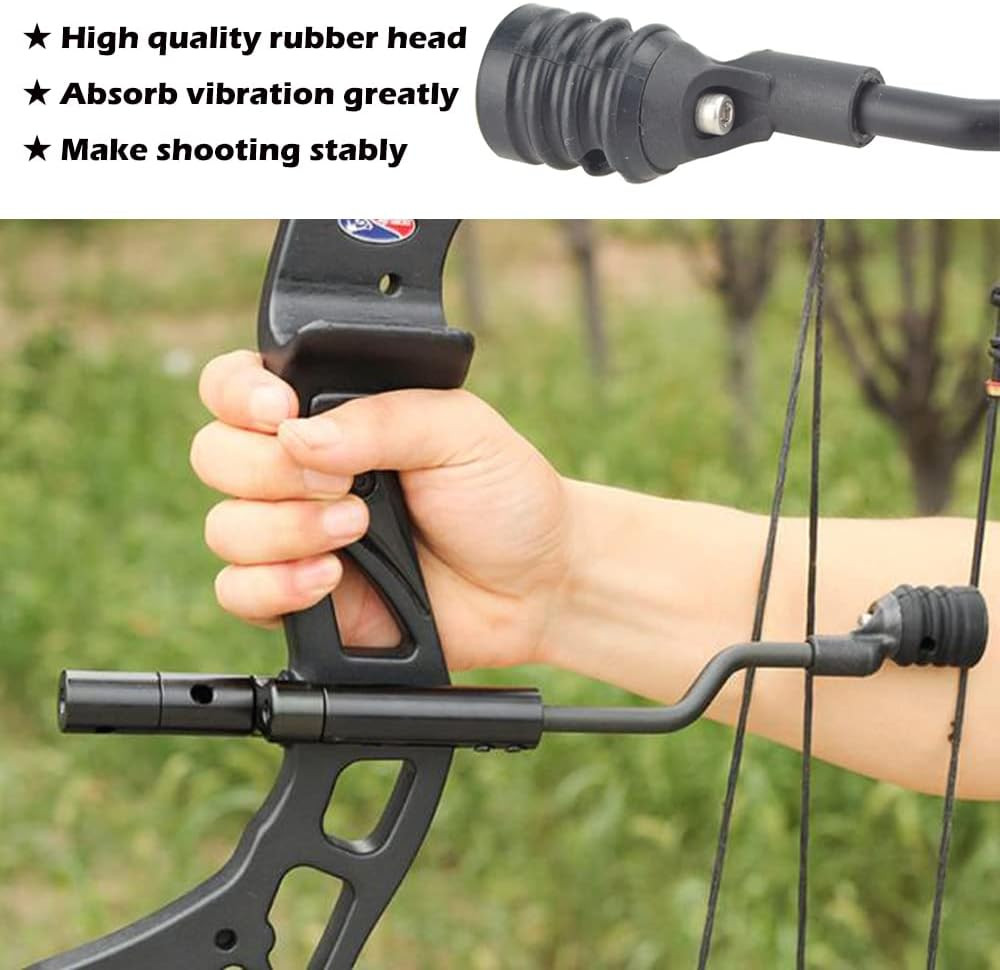 String Stop Bracket Decelerator Rod String Vibration Balance Bowstring Stop Supp