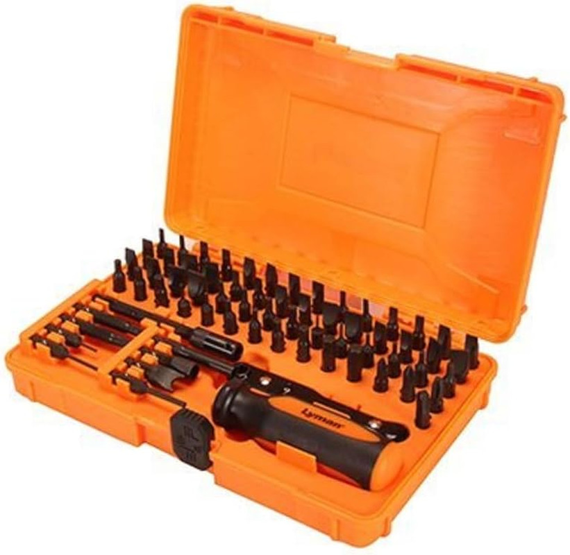 Lyman Master Gunsmith Multi Tool Kit Includes Hex Torx Flathead Phillips and Spe