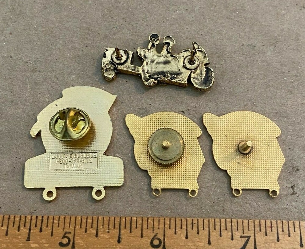 4 Motorcycle Pins