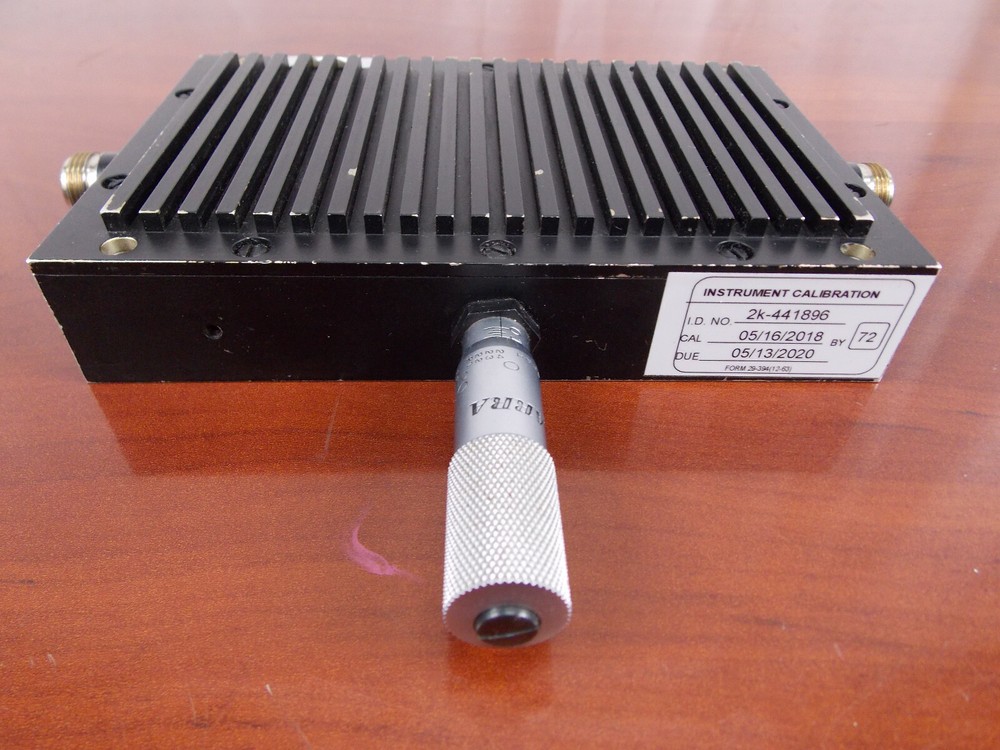 ARRA VARIABLE ATTENUATOR CALIBRATOR MODEL H3487-20