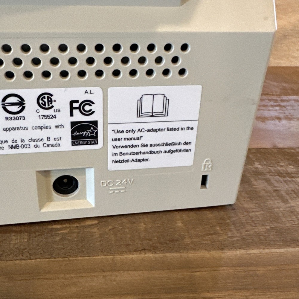 FUJITSU fi-6110 Document Scanner With Power Adapter Tested