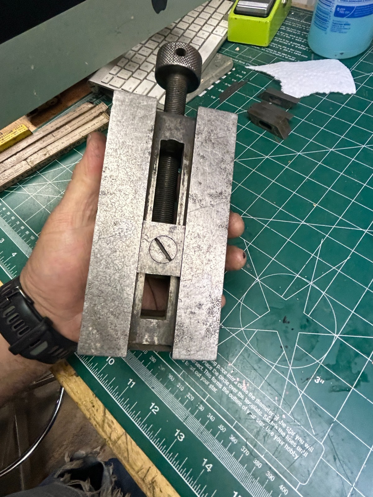 MACHINIST HmSh LATHE MILL Machinist 3" Tool Makers Precision Vise Grinding