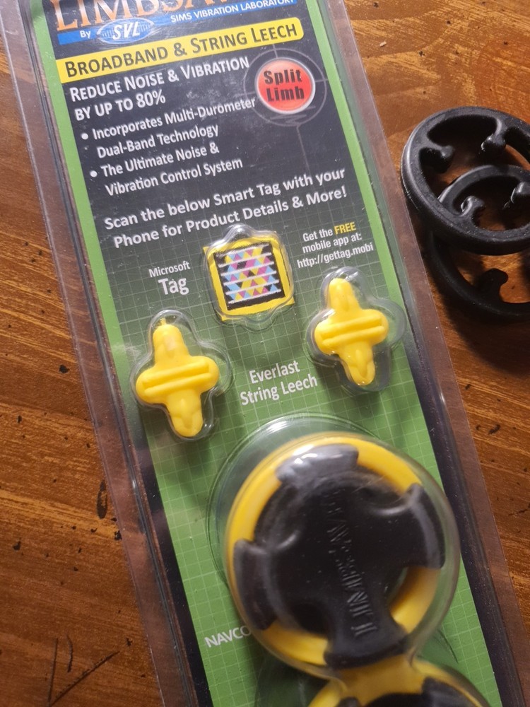 limbsaver split limb dampener Yellow & Black