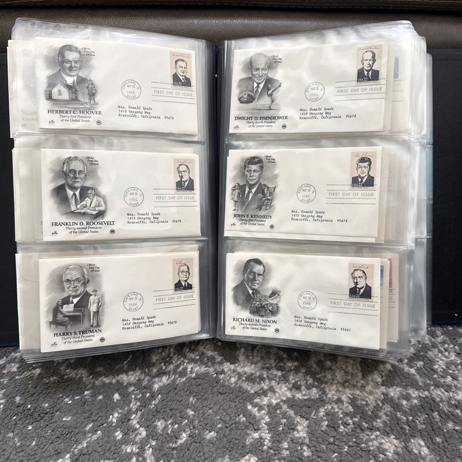 Great Americans On United States Stamps 115 Mint-condition HistoricStamps