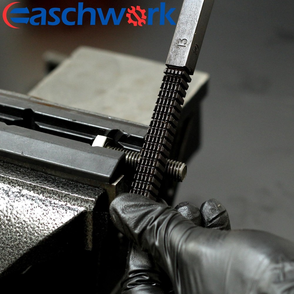 15 Piece Metric Thread Chaser Set Master Thread Rethreading Kit Universal M6 ...