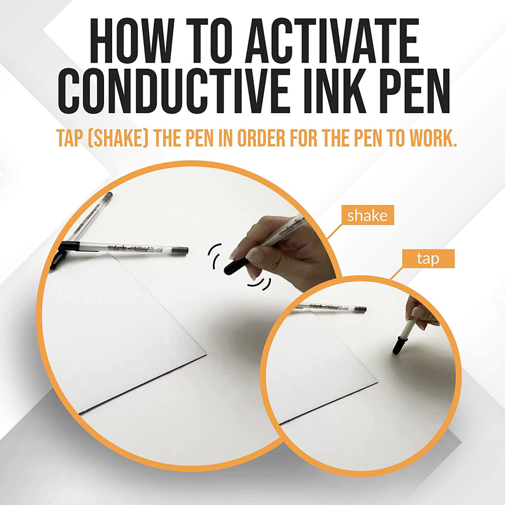 Conductive Ink Pen: Draw Circuits Instantly