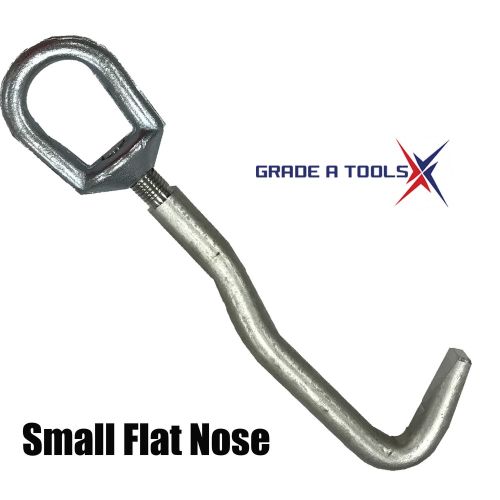 Flat Sheet Metal Hook - M0-Clamp style