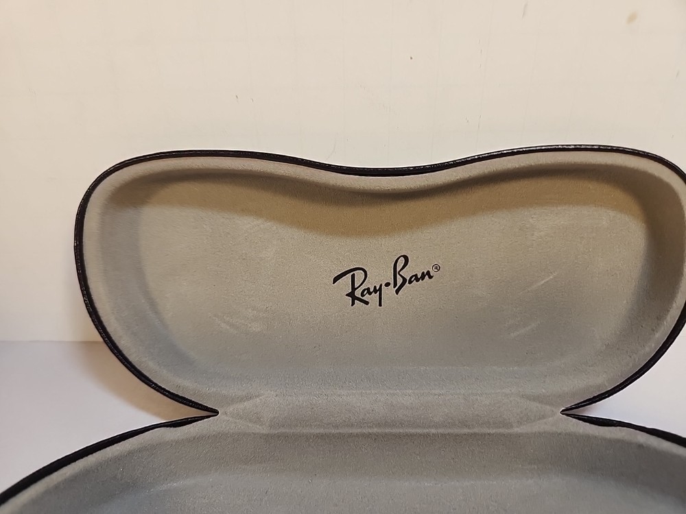 Ray-Ban Authentic Black Hard Clamshell Eyeglasses Case