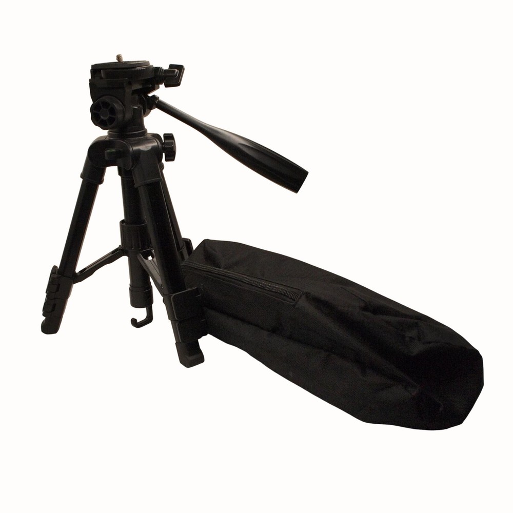 Bomaker Desktop Tripod for Projector & Camera w/ Case Adjustable Height 12-24"