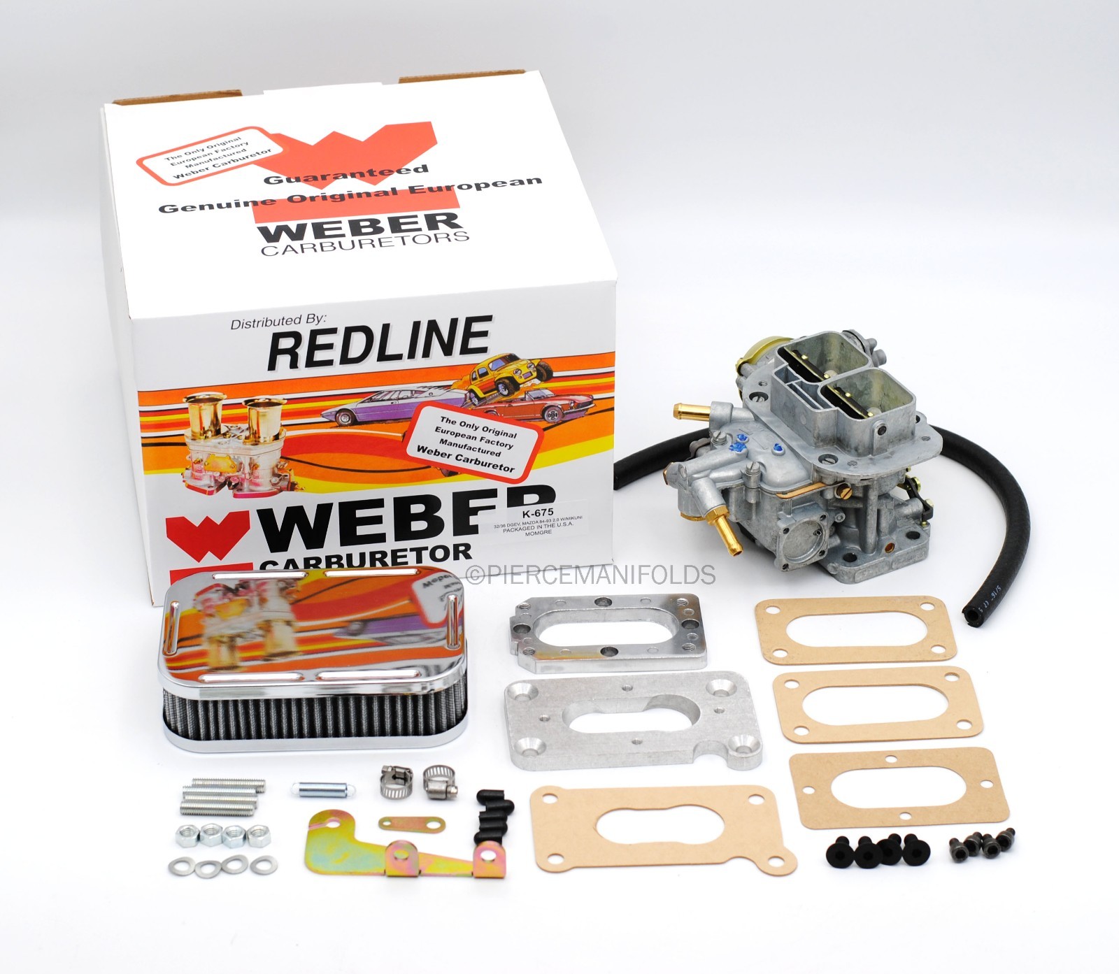 MAZDA PICKUP B2200 WEBER 32/36 DGEV  ELECTRIC CHOKE K 675  WEBER CARBS