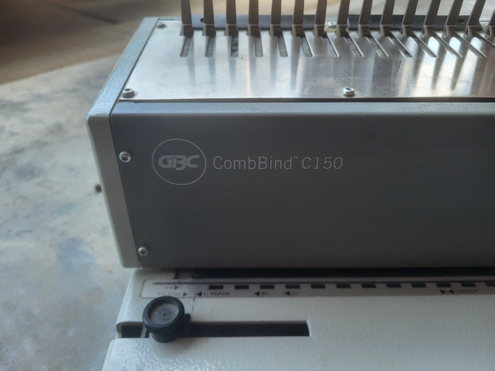 Combind C150 Binding Machine with Bindings and Accessories