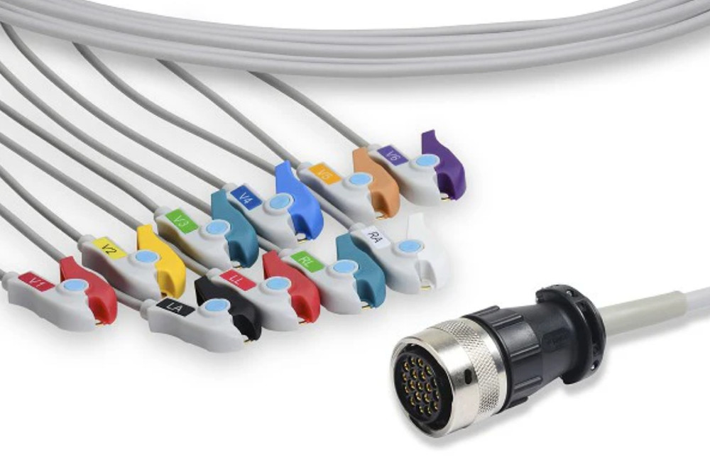Mortara Quinton Compatible EKG Cable Grabbers Compatible - Same Day Shipping