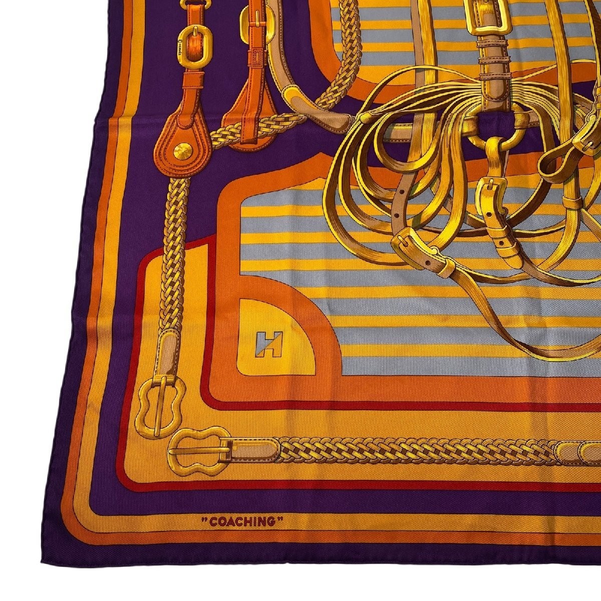 Hermes Carre 70 Losange Multicolor Silk Square Scarf