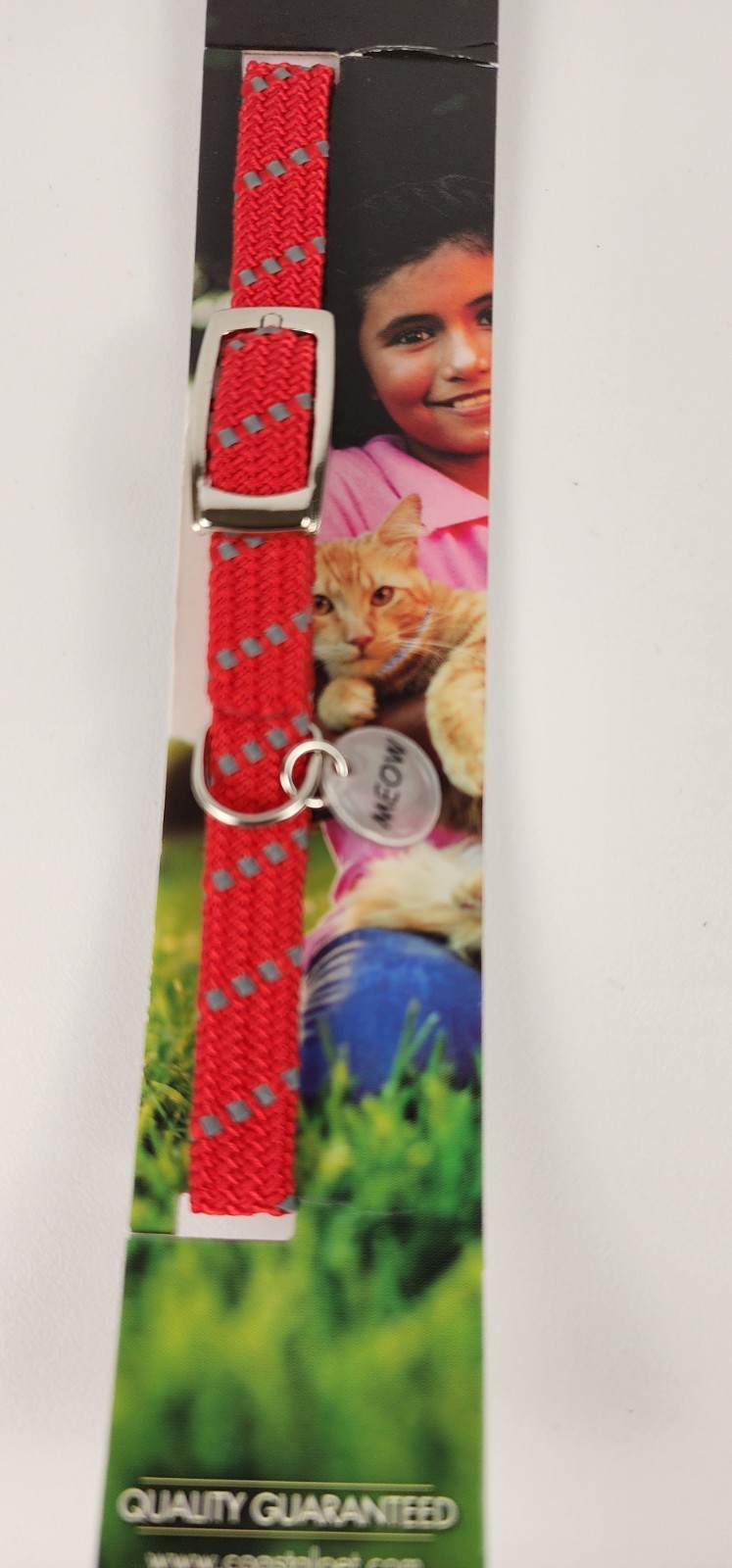 Coastal ElastaCat Reflective Cat Collar Safety Stretch Adjustable 10"